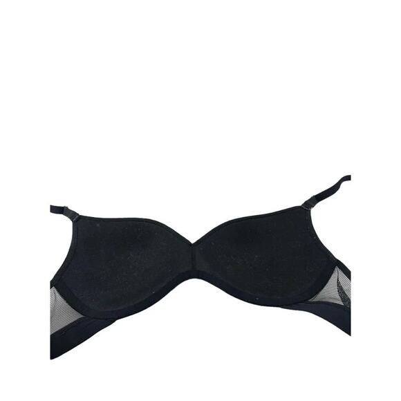 Lively The No-Wire Push Up Bra Lace Lined Opaque Wireless Wirefree 34B - Picture 4 of 5